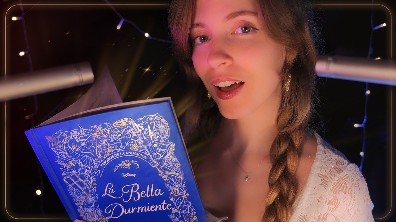 ASMR Lectura inaudible relajante para dormir 💗 ¡de oreja a oreja!🌜