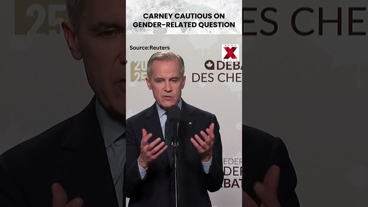 Carney Hesitates on Gender Question, Sparks Debate | NewsX World | #viralshorts