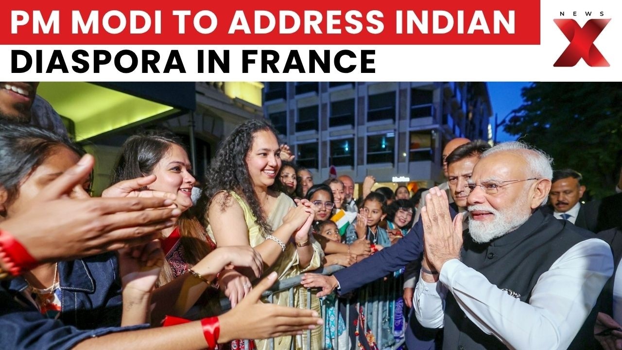 PM Modi to Address Indian Diaspora in Paris After Warm Welcome | NewsX