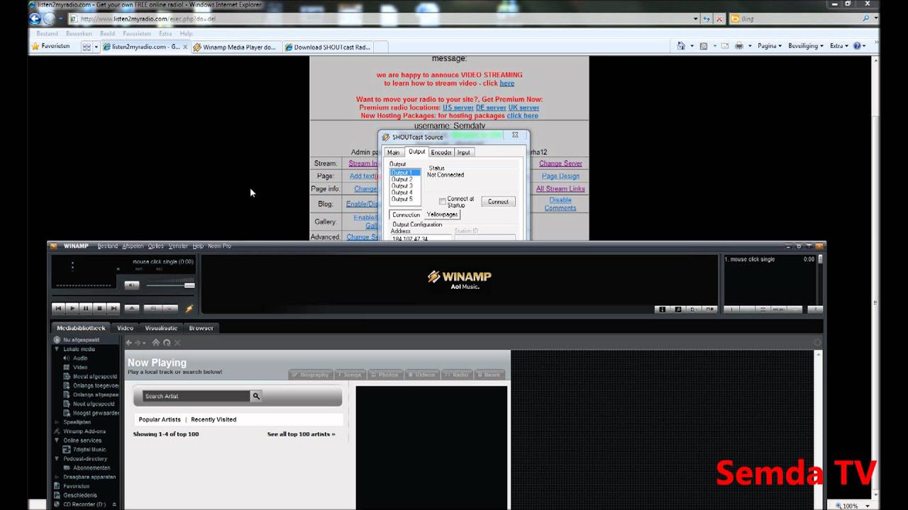 Tutorial: Je eigen internet Radio - Semda TV