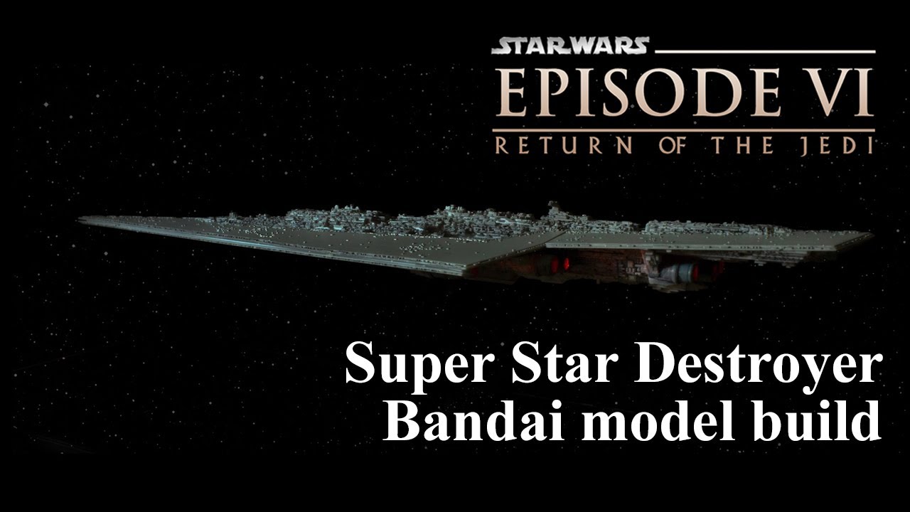 Bandai 1/100000 Super Star Destroyer mini kit