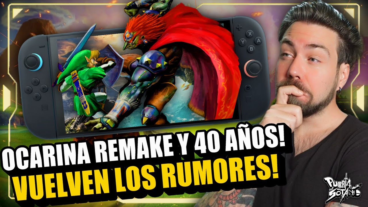 🔥Zelda Ocarina of Time REMAKE en Nintendo Switch 2!? Vuelven los RUMORES por el 40 ANIVERSARIO!