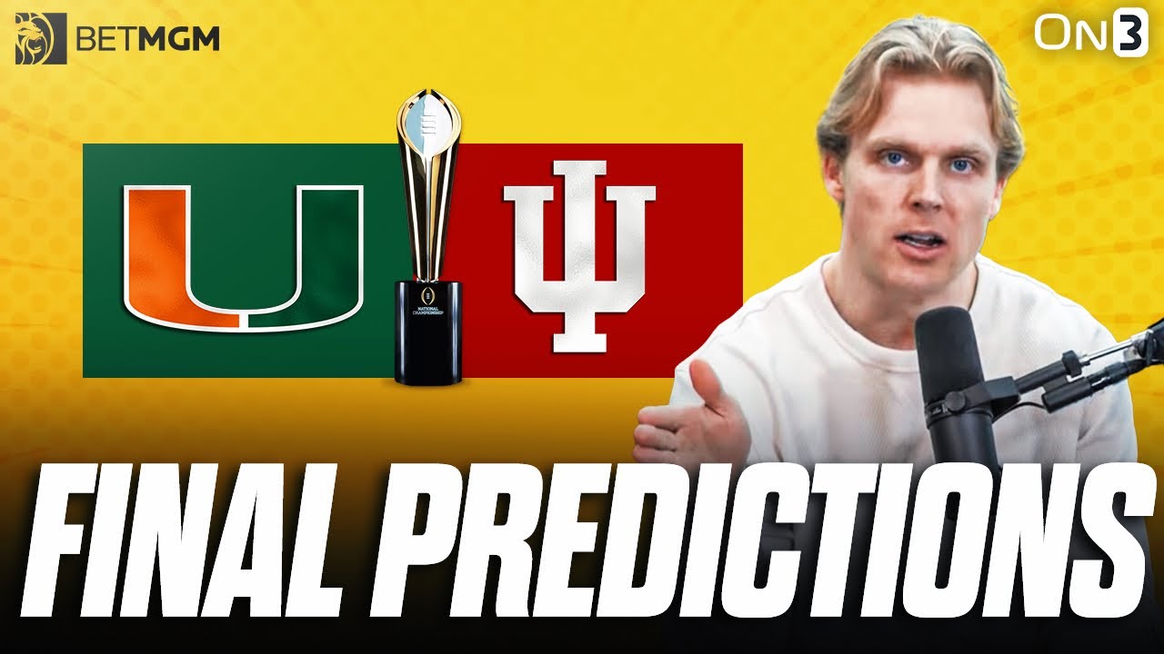 National Championship Final PREDICTIONS