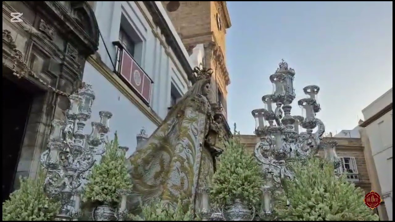 Virgen del rosario patrona de cadiz 2025