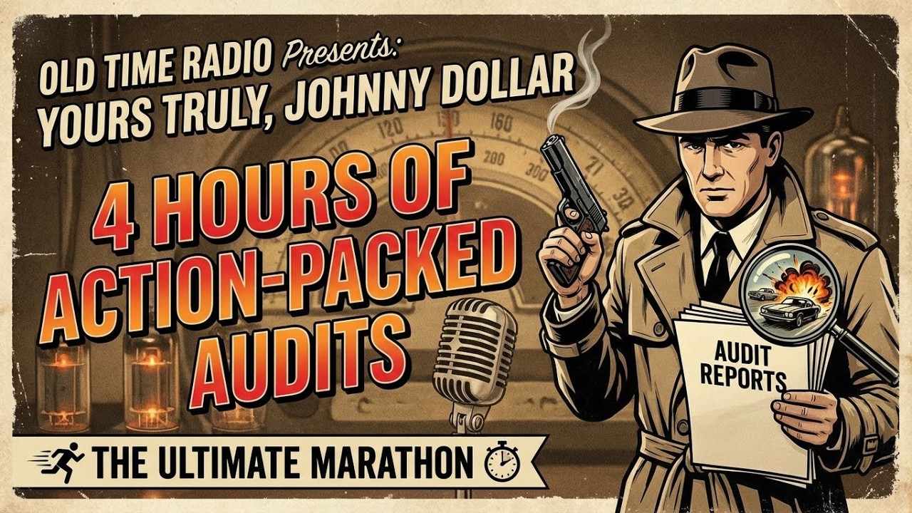 Yours Truly, Johnny Dollar | 4 Hours of Action-Packed Audits – The Ultimate Marathon
