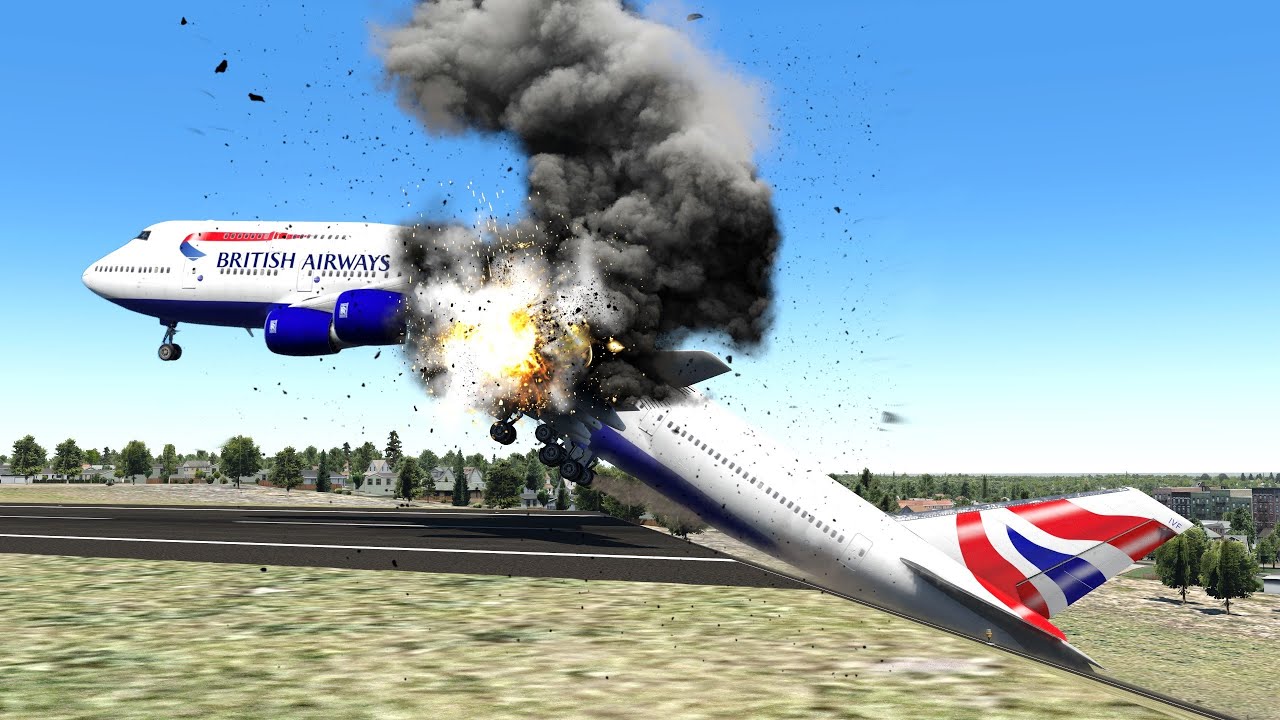 🔴LIVE Boeing 747 Landing Goes WRONG | Madeira Airport | X-PLANE 11