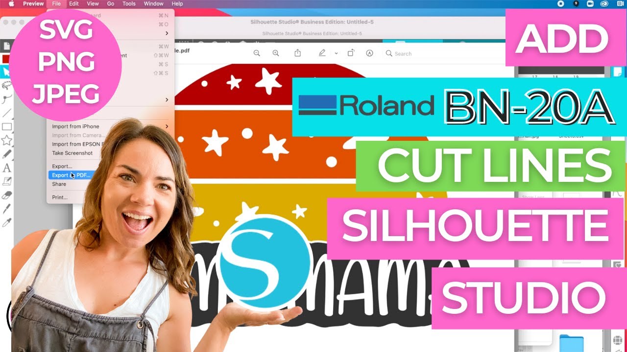 How to Use Silhouette Studio for Roland BN-20A Contour Cut Lines (And Cancel Illustrator)