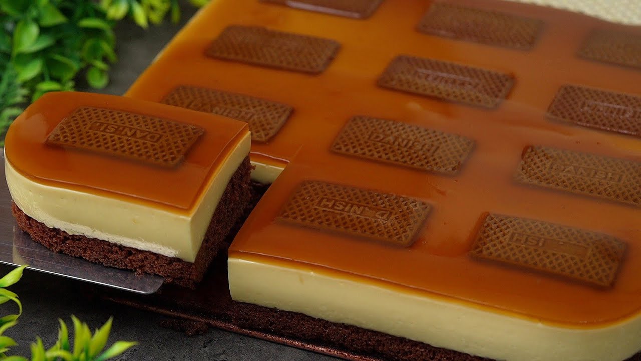 كيكة الشامواه اللذيذة طعم غني مسقي من اول لأخر قطعة🍫