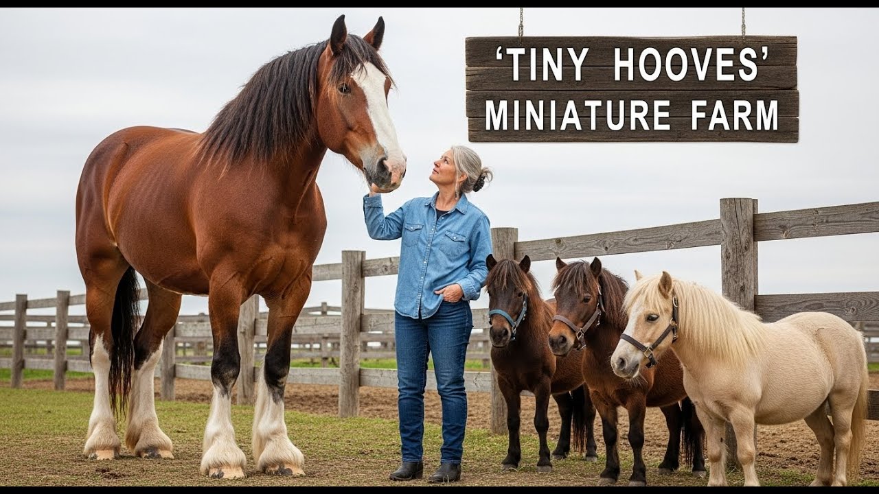 A 2,000-Pound Horse Showed Up by Mistake — The Moment Everything Changed for This Farm | Sad Story