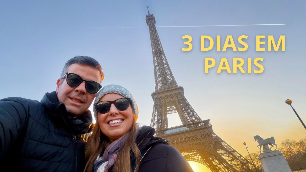 Vlog 3 Dias em Paris: Passeios e Inverno