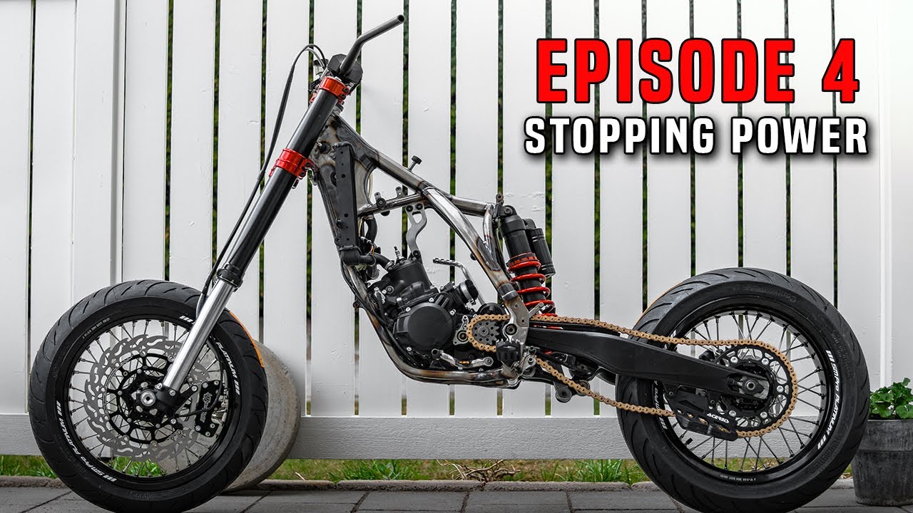 Full SUPERMOTO Brakes | Te 125 SM Rebuild - Ep 4