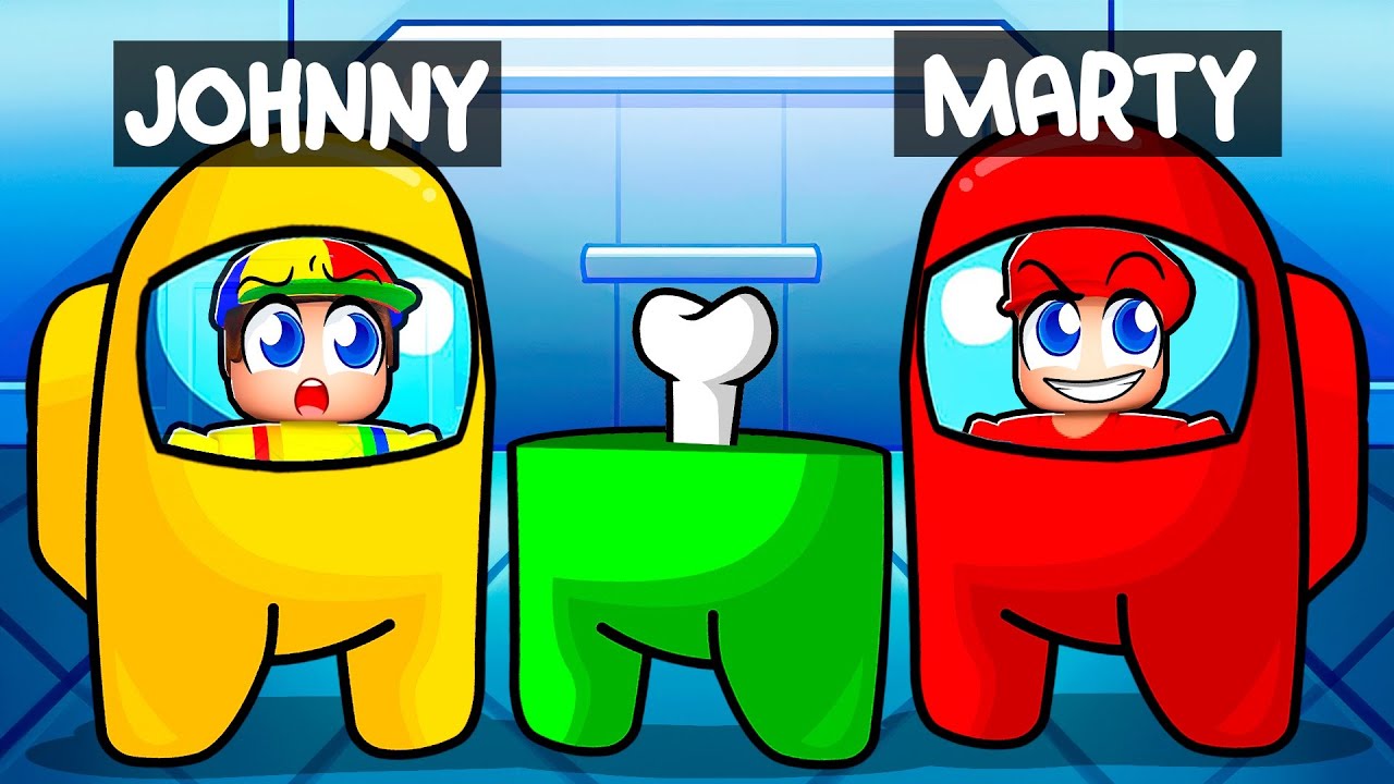 Playing AMONG US In Roblox!