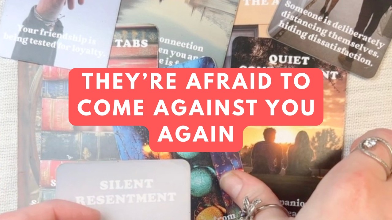 They’re afraid to come against you again