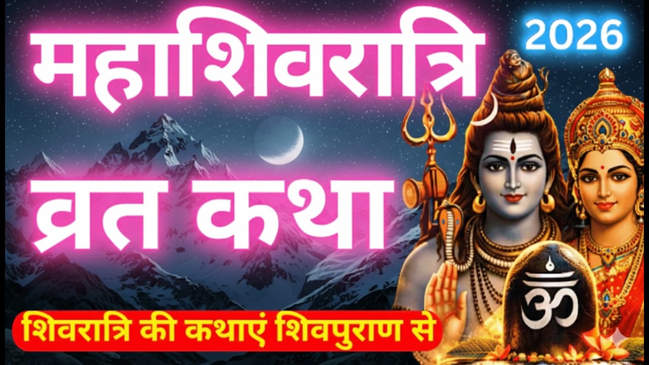 Mahashivratri Vrat Katha | MahaShivratri Puja Vidhi | Shivratri Ki Katha | Shivratri Ki Kahani 2026