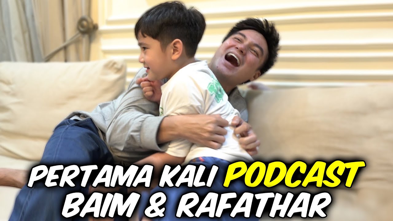 PERISTIWA LANGKA, BISA NGELIAT BAIM NANYA KE RAFATHAR DAN RAFATHAR NANYA KE BAIM ..