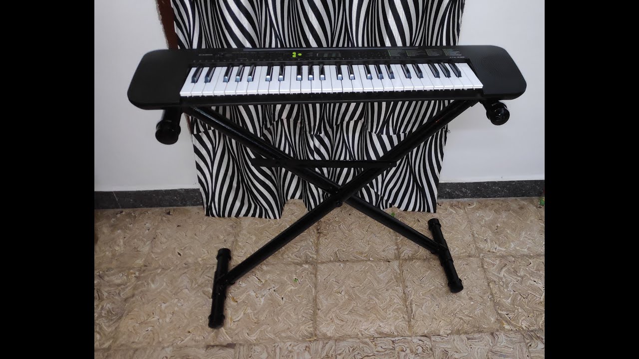 DIY Keyboard stand using PVC