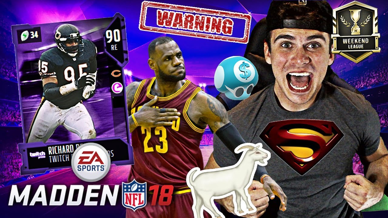 WEEKEND LEAGUE CHEAT CODE UNDEFEATED START?! | MADDEN 18 ULTIMATE TEAM MUT CHAMPIONS GAMEPLAY