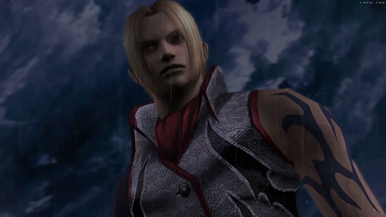 Azel Final Boss Fight (God Hand)