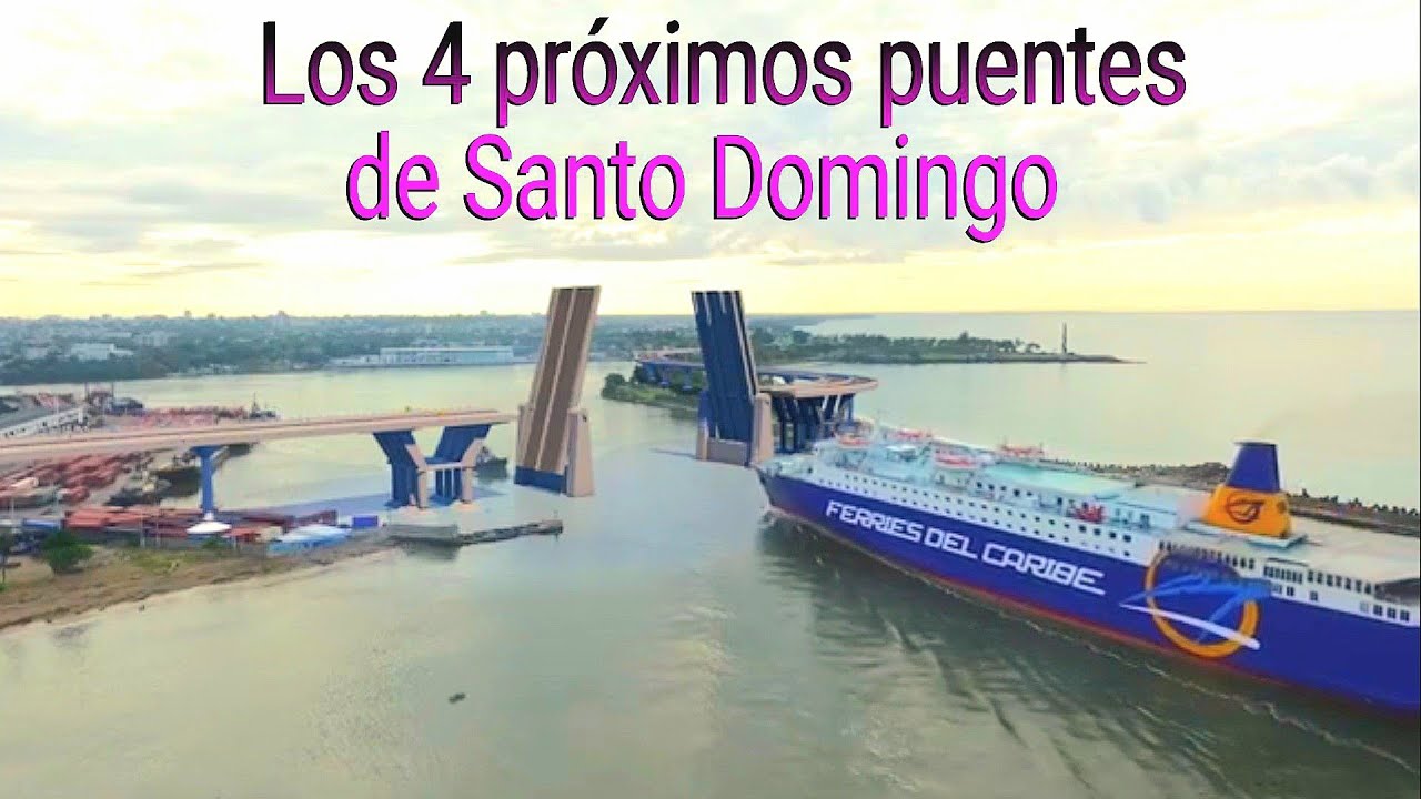 Los próximos 4 puentes de Santo Domingo, República Dominicana