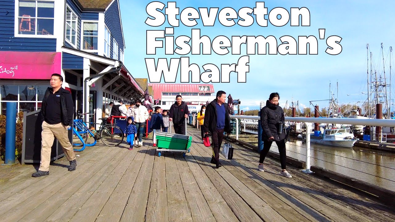 Exploring Steveston Fisherman's Wharf | Richmond BC