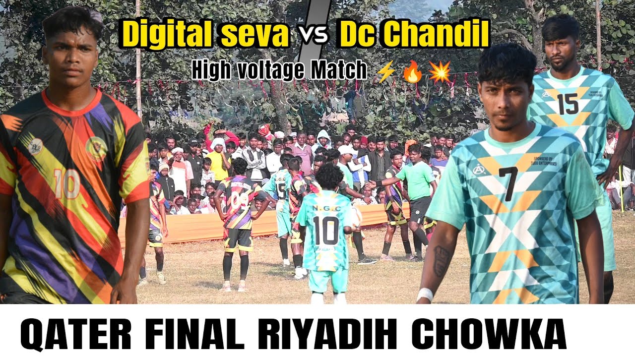Dc Chandil 01 🆚01 Digital seva||Qater final Match||At:-Royadih Chowka||