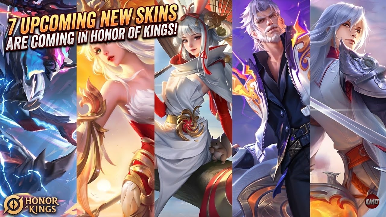 7 UPCOMING NEW SKINS CONFIRMED? HONOR OF KINGS