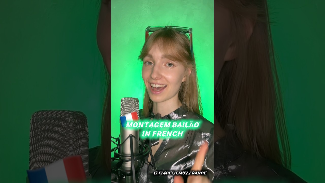 🇫🇷 MONTAGEM BAIL&Atilde;O in French (Fran&ccedil;ais) #shorts #music #viral #trending #phonk #funk #song #singer