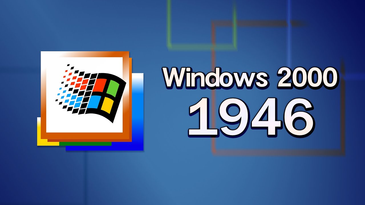 Instalacja i przegląd systemu - Windows 2000 Build 1946