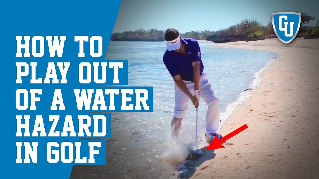 How to Play Out of a Water Hazard in Golf