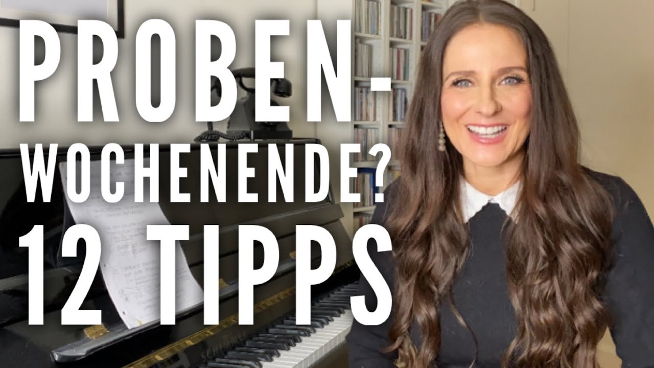 Wie deine Stimme ein intensives Proben-Wochenende übersteht - 12 hilfreiche Tipps