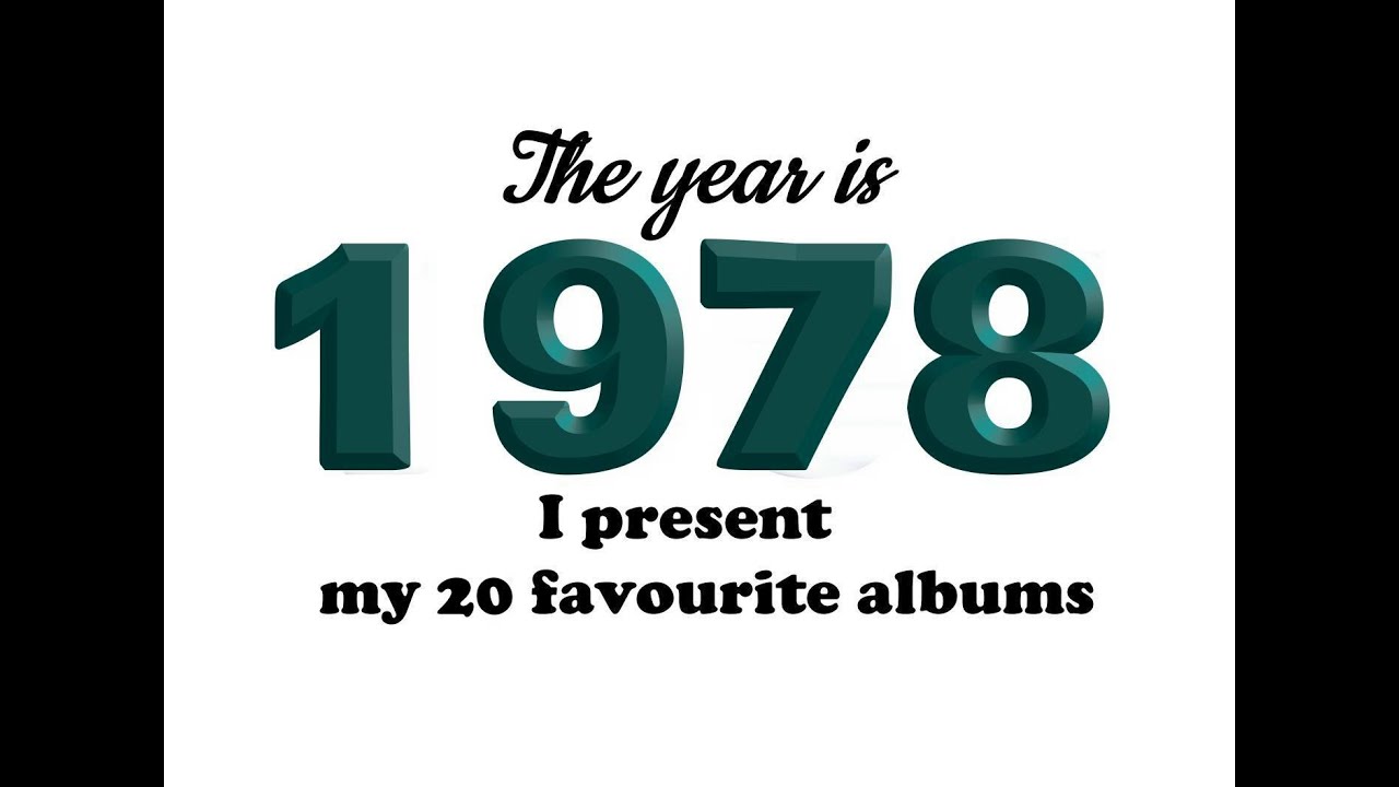 My 20 favourite albums from 1978 #vc #vinylcommunity