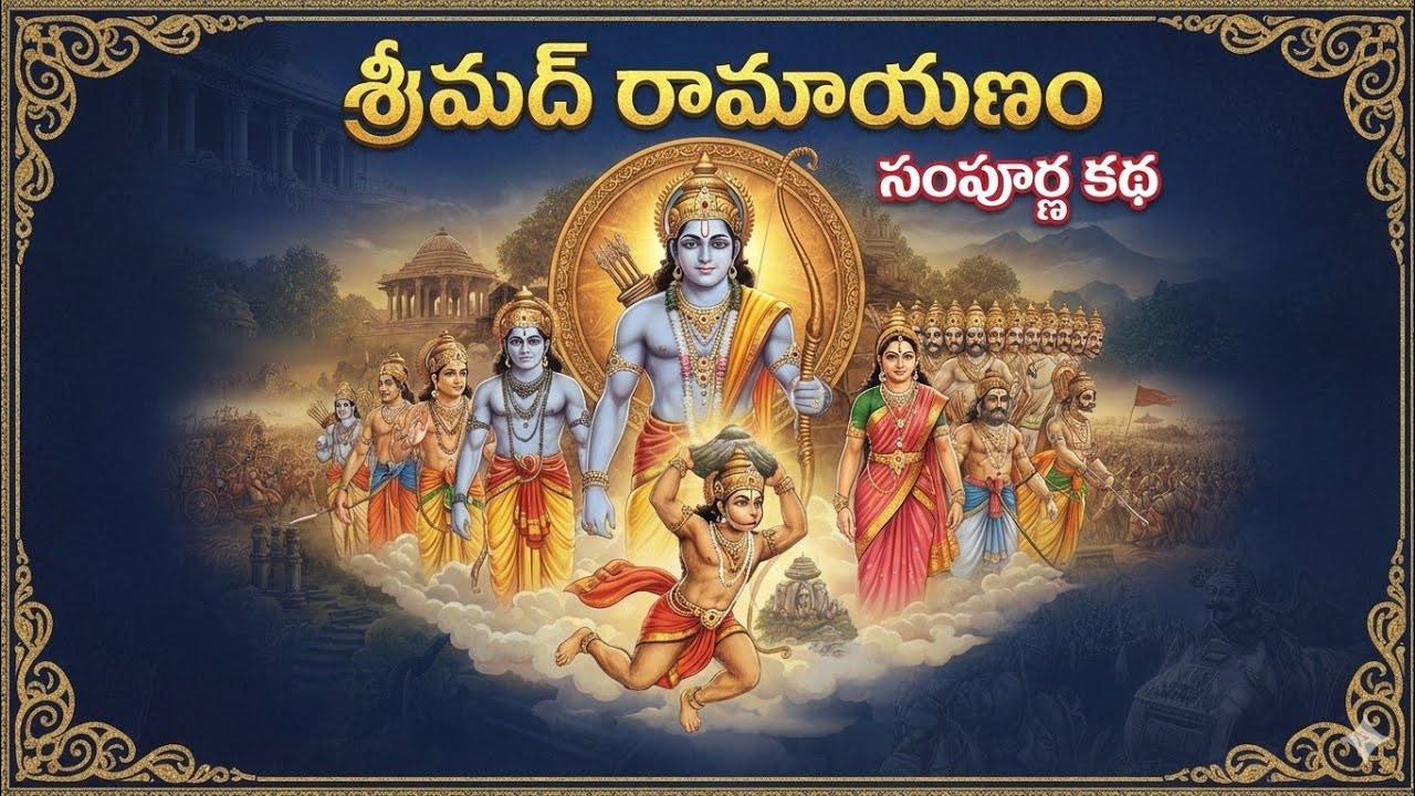 రామాయణం: బాలకాండం - భాగం 1 | శ్రీరాముని జననం మరియు బాల్య విశేషాలు|By Telugu Teacher Bhavani