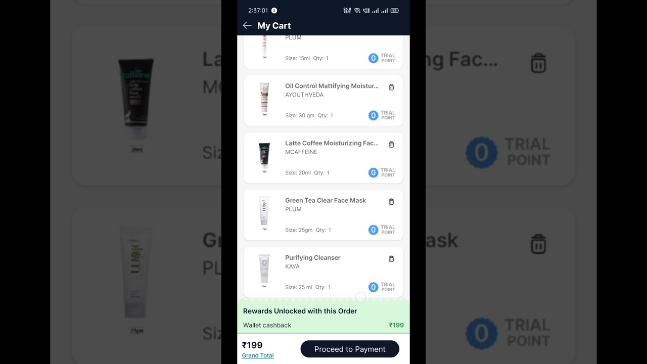 Smytten 0 trial point tricks😍 How to add more 0 trial point products in cart #Smytten #lootoffer