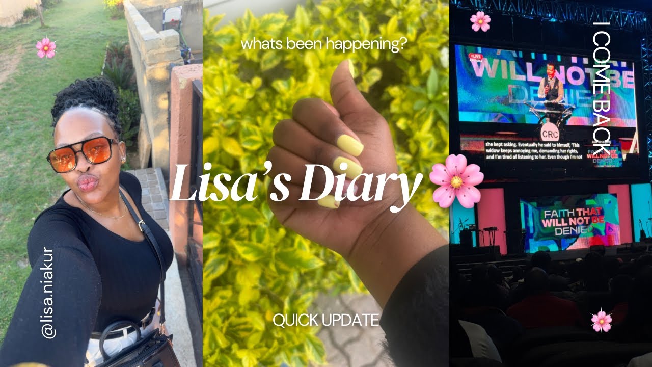 Lisa’s Diary 🌸 let’s catch up 