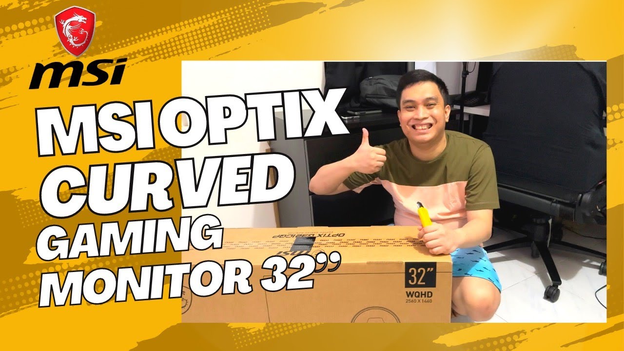 MSI OPTIX G321CQP CURVED GAMING MONITOR 32
