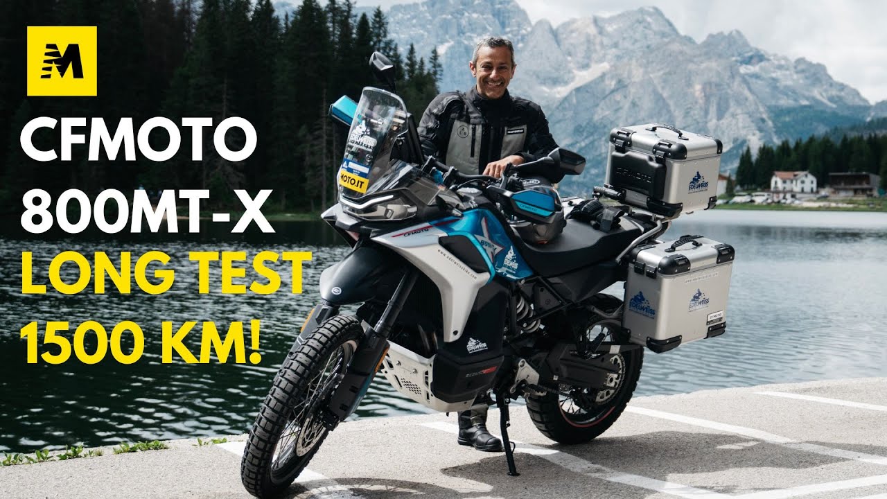 CFMOTO 800MT-X: Long Test sulle Alpi per sapere tutto di lei!
