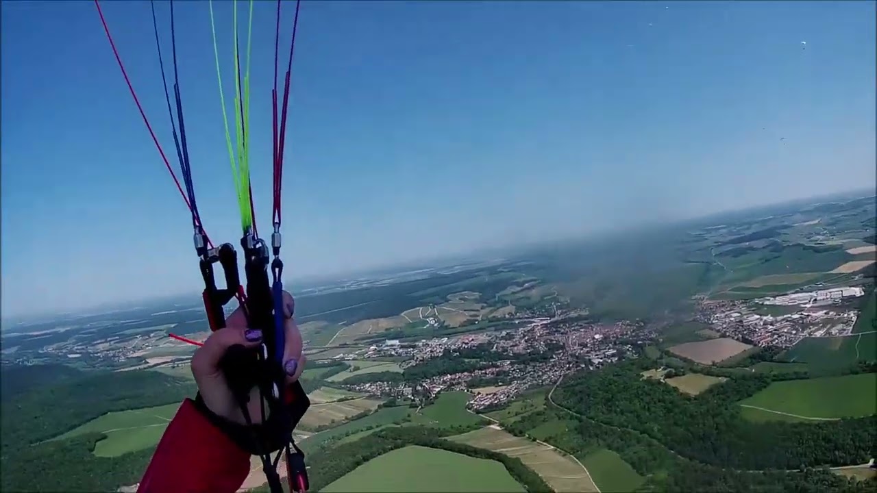 Cross en plaine départ de Bar sur Aube en Little Cloud Gacchio MK2
