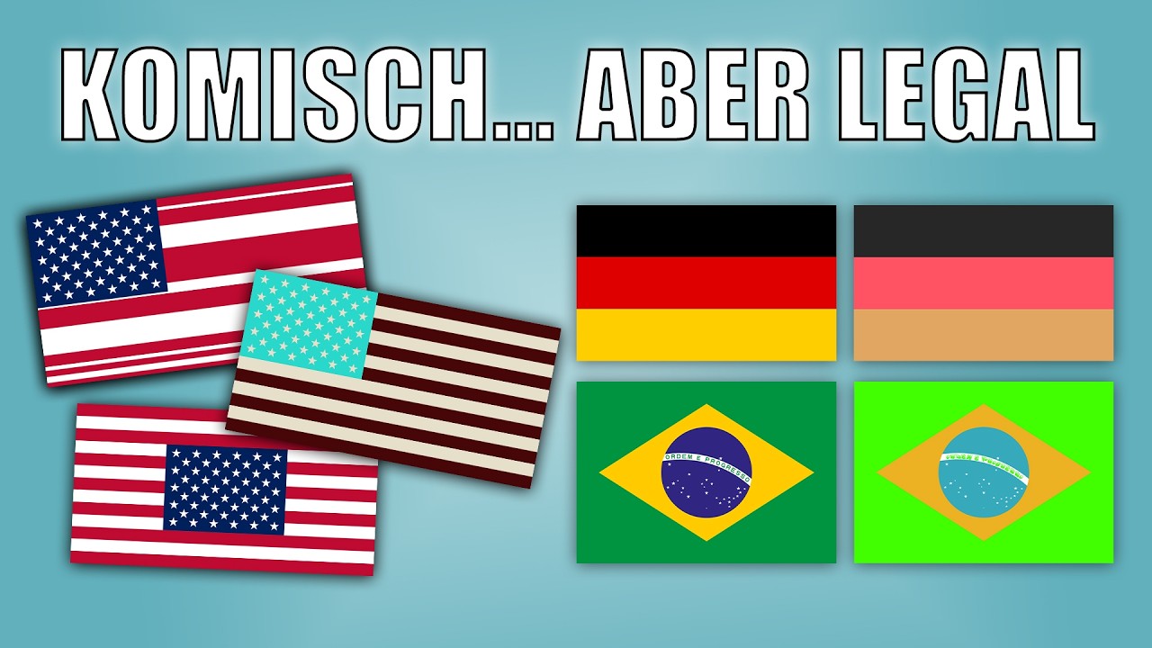 Jede dieser Flaggen ist Offiziell (wirklich!)