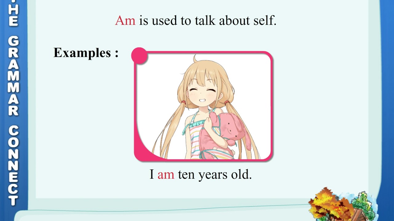 Is, Are, Am | Using Am, Is and Are | Helping Verbs | Grammar for Class 3