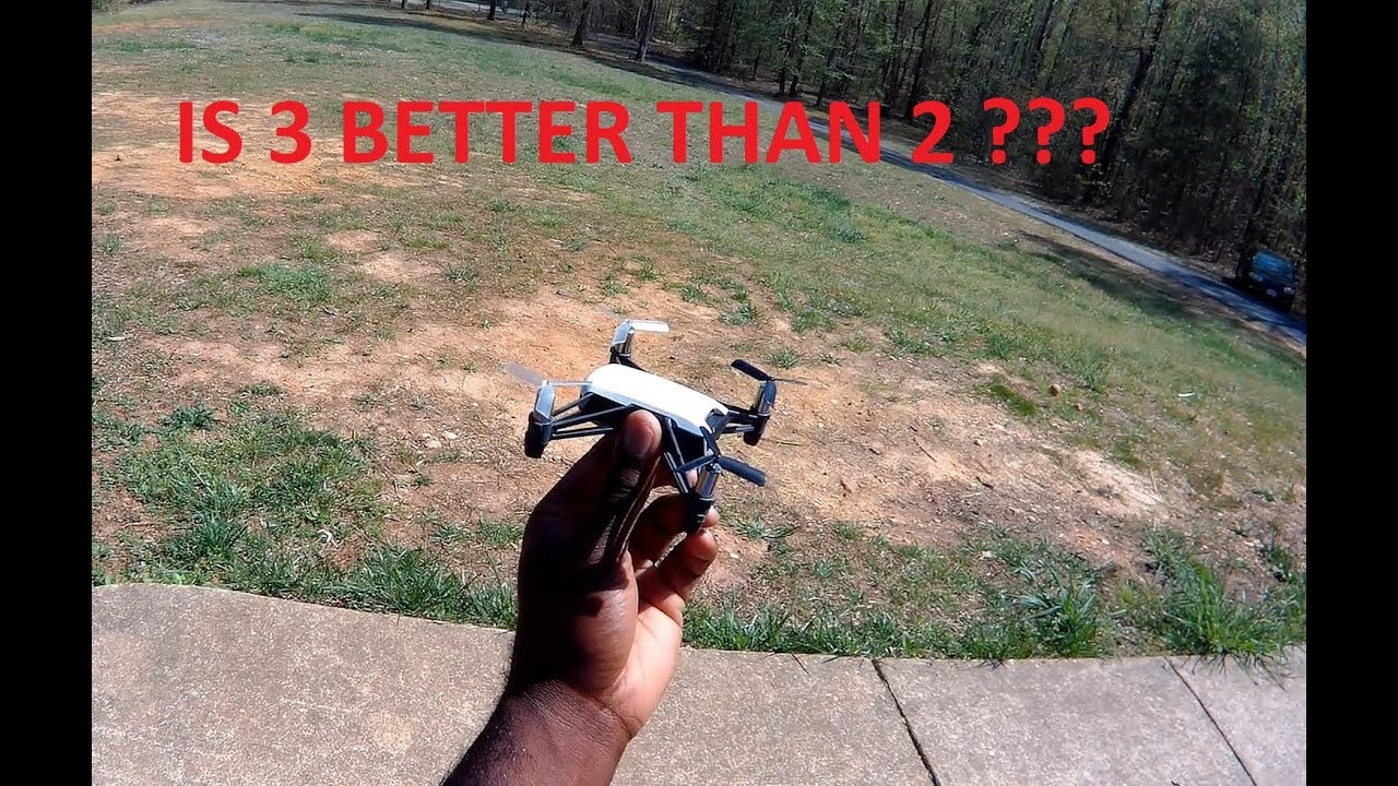 Ryze Tello Tri-blade test and Tello FPV revisited
