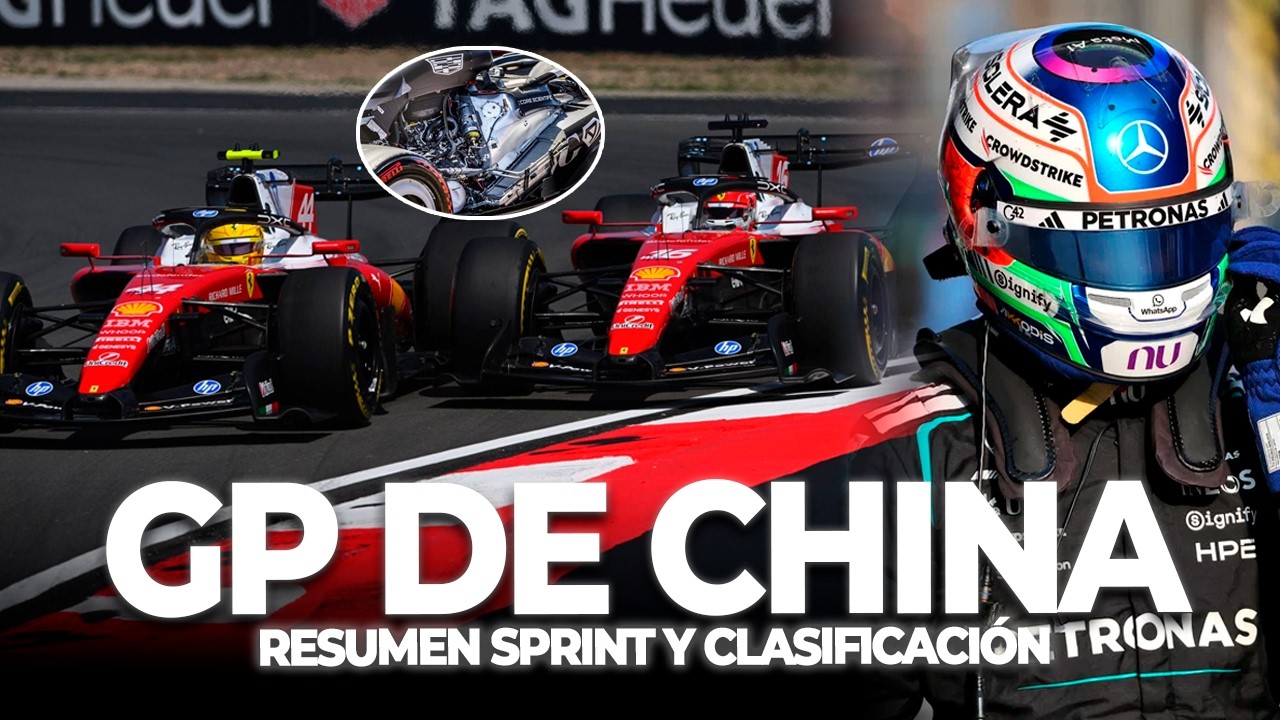DUELO ENTRE LOS FERRARI Y POLE RÉCORD DE ANTONELLI | SPRINT Y CLASIFICACIÓN GP DE CHINA - F1 2026