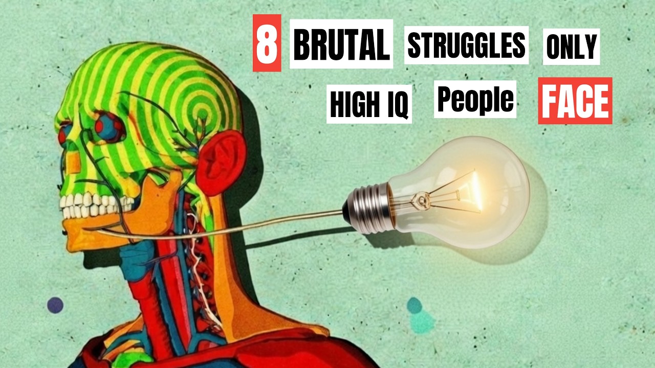8 Brutal Struggles Only Highly Intelligent People Face ( Psychology )