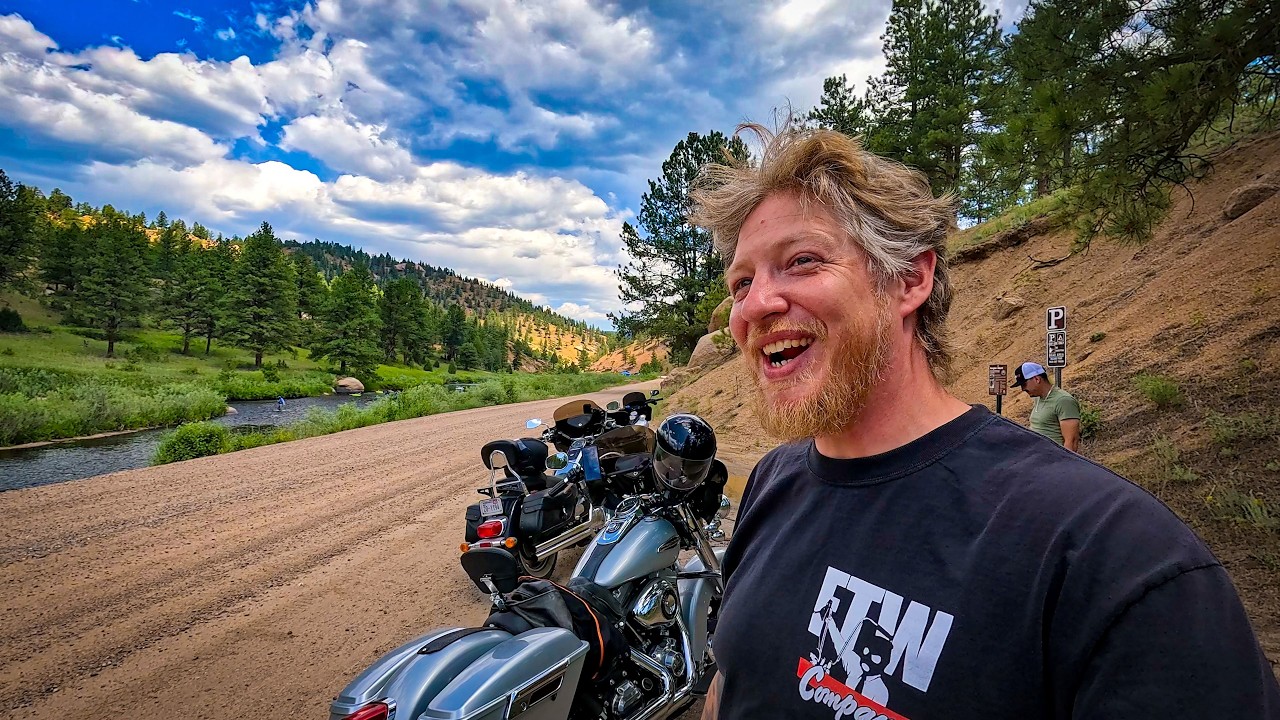 Riding Motorcycles In The Colorado Mountains & A Beautiful Airbnb