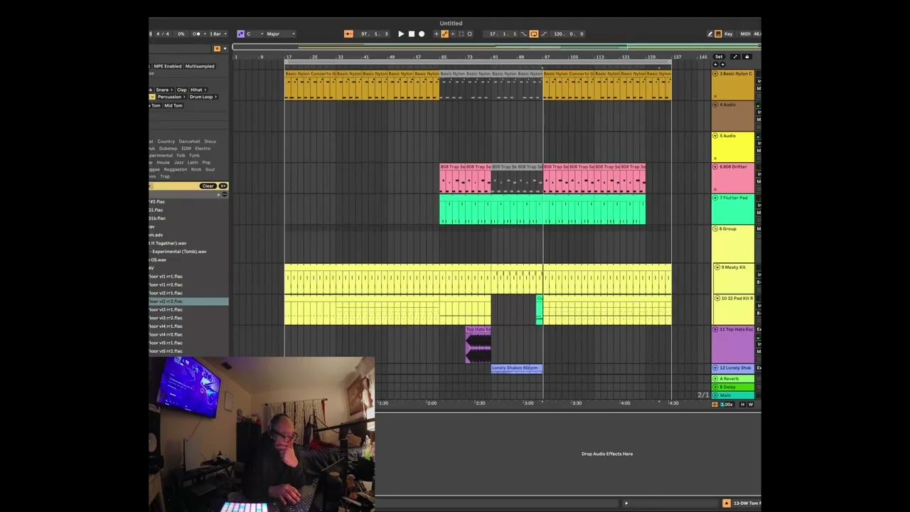 meaty 120 bpm Cminor