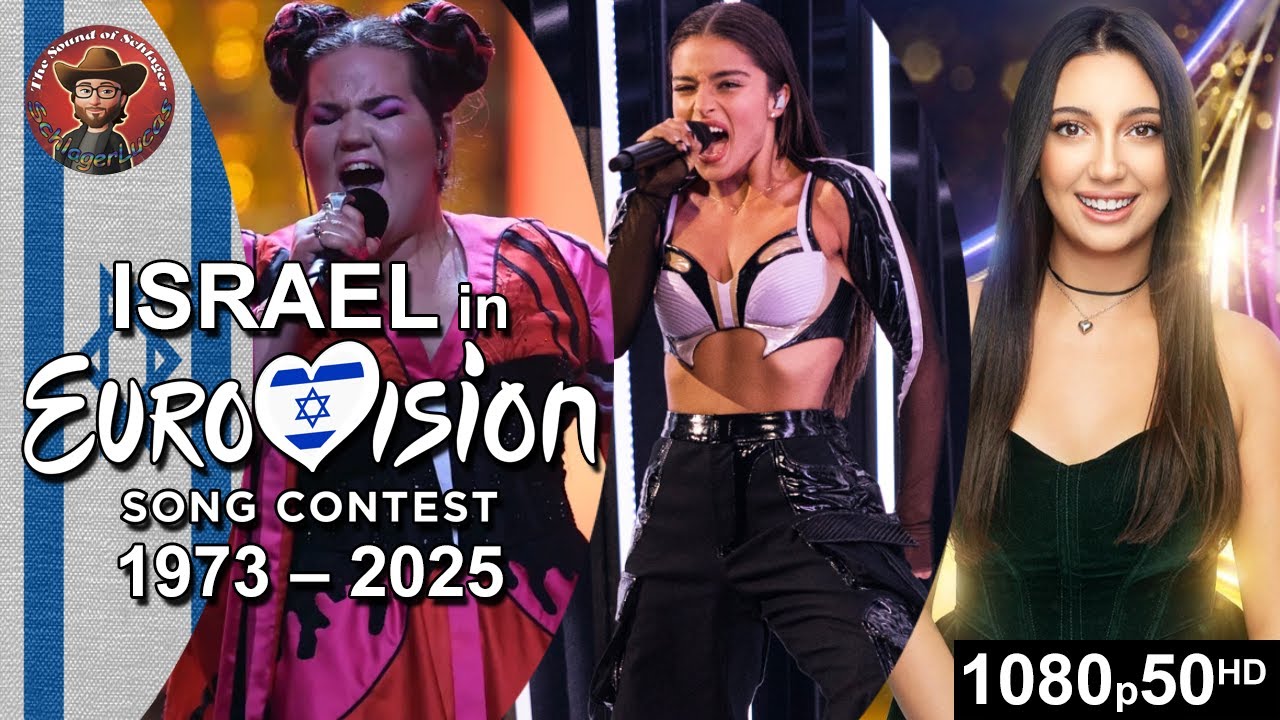 Israel 🇮🇱 in Eurovision Song Contest (1973-2025)