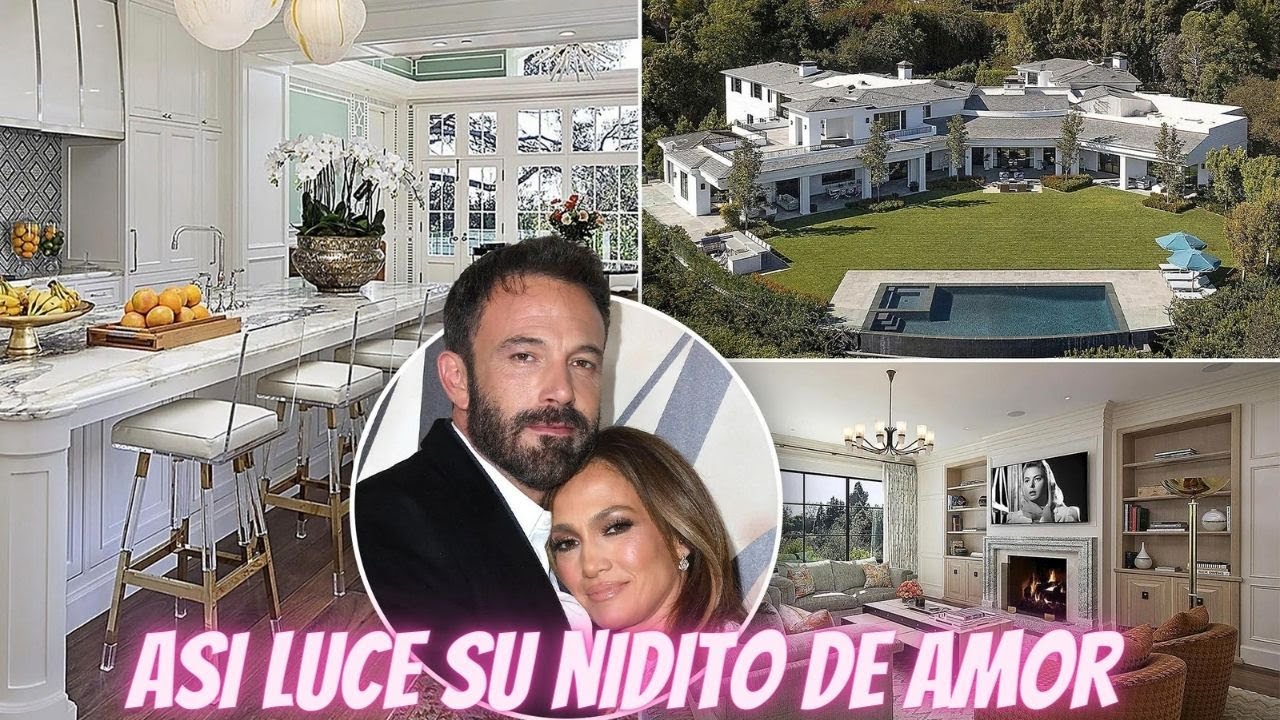 así es la FABULOSA MANSIÓN que JLO Y BEN AFFLECK han comprados por 61 millones