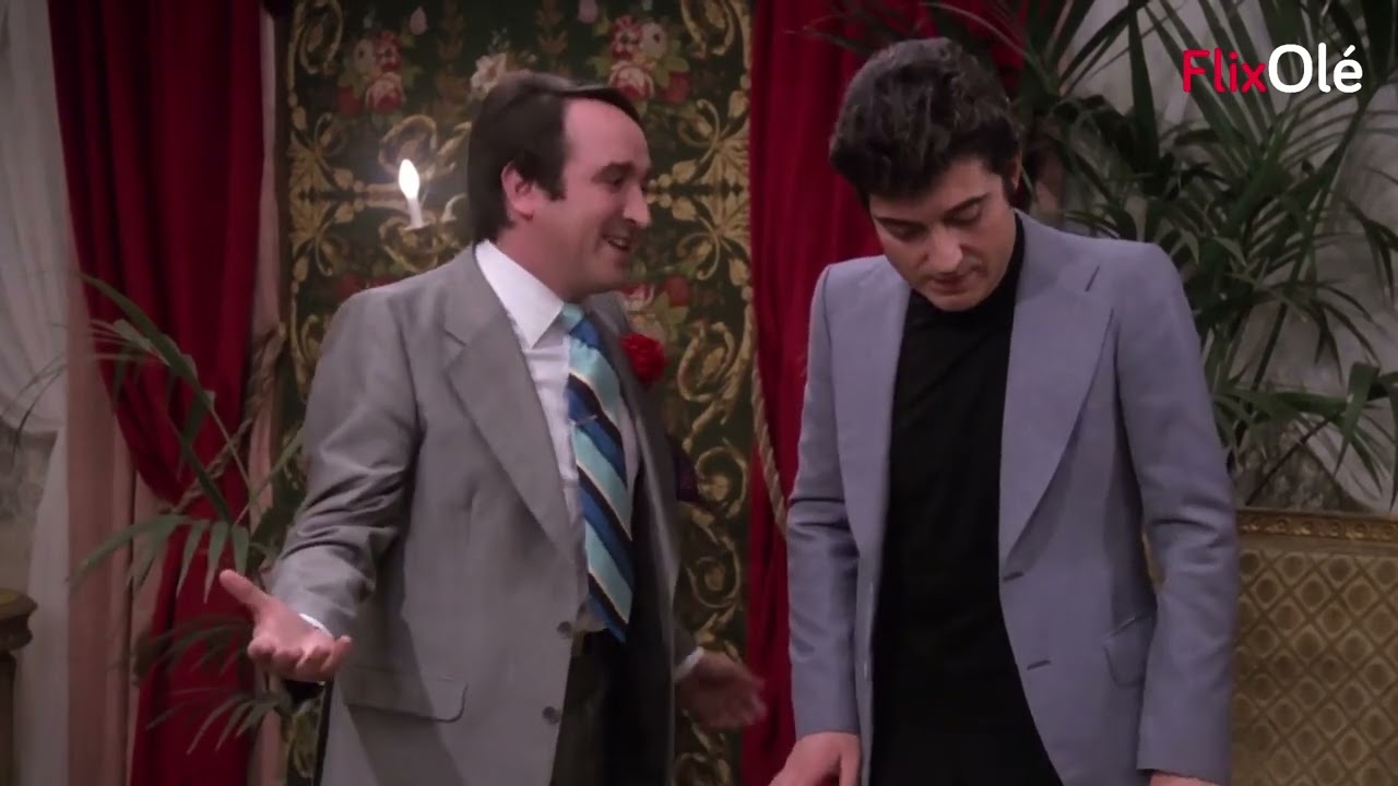 Andr&eacute;s Pajares y Fernando Esteso en Los chulos (Mariano Ozores, 1981)