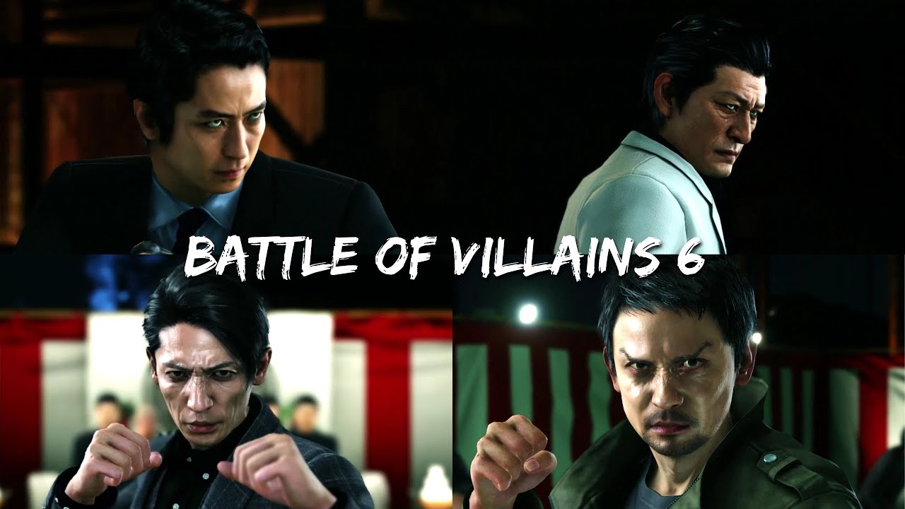 Yakuza 6 : Mitsuru Kuroiwa & Kyohei Hamura VS Kazuki Soma & Jin Kuwana (Battle of Villains 6)