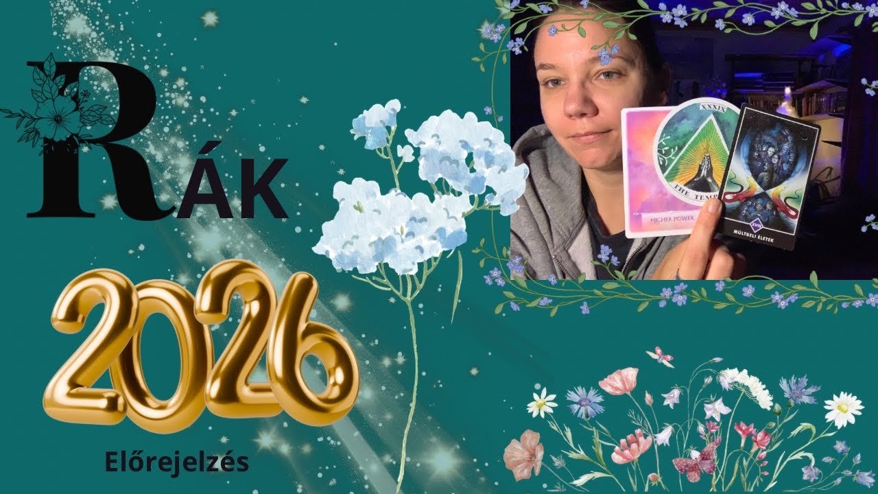 RÁK ♋️ 🪭2026🪭 ÉVES ELŐREJELZÉS 🎊