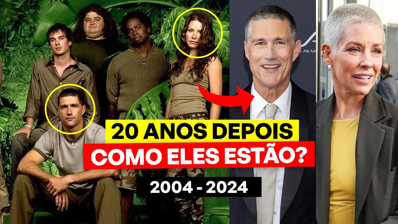 LOST 20 ANOS DEPOIS: COMO ESTÃO OS ATORES? 🛬 #lost #antesedepois